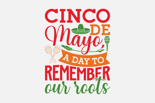 A cinco de mayo poster with a mexican design.