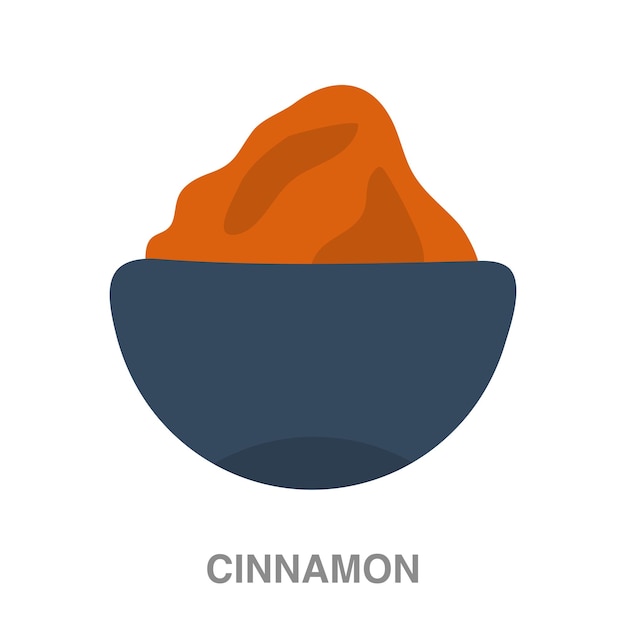 Cinnamon illustration on transparent background