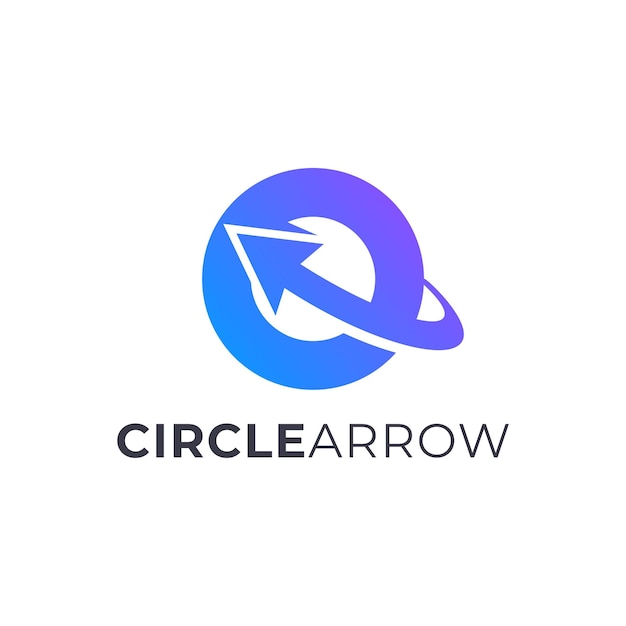 CIRCLE ARROW TECHNOLOGY LOGO DESIGN