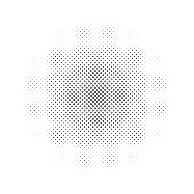 Circle Halftone Vector Art Icons and Graphics