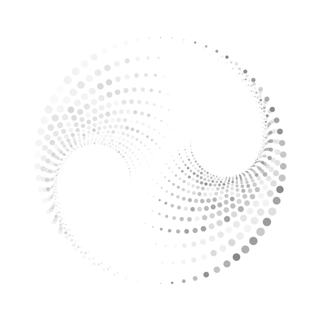 Circle Halftone Vector Art Icons and Graphics