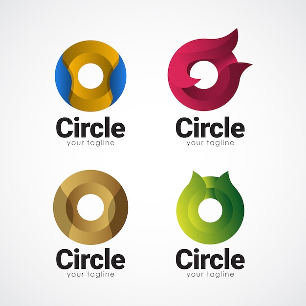 Circle Logo Gradient Template