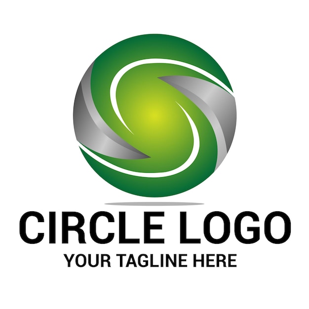 A circle logo with the word your tag here