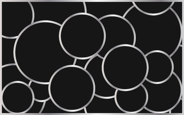 Circle Shape Geometric Background