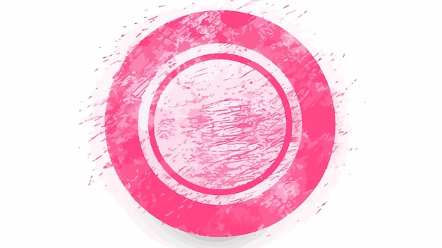 Circle with Bacilla Grainy Textured Icon for Overlay Design