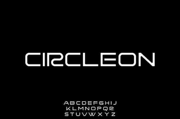 CIRCLEON URBAN FONT