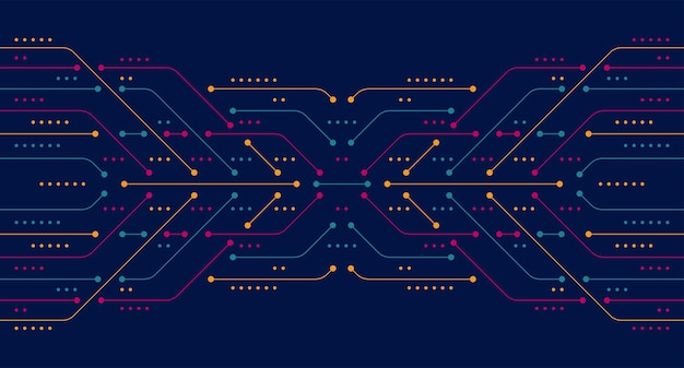 Circuit board. Motherboard. Technology background