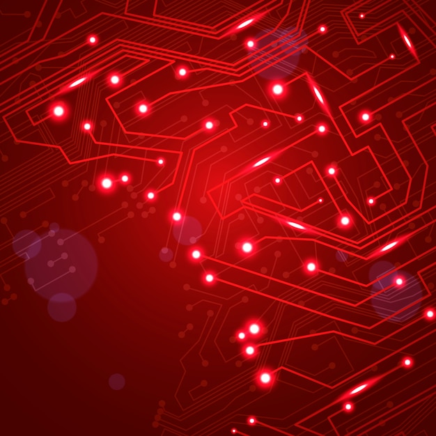 Circuit board vector background