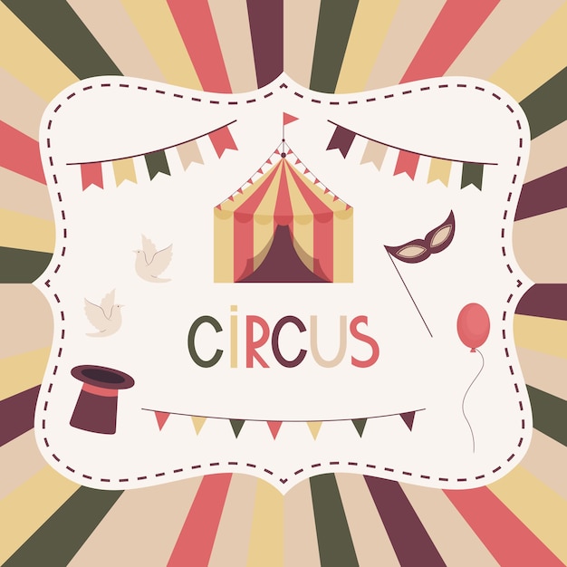 circus banner design