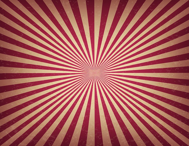 Circus or carnival template of swirl stripes. Old texture retro cinema sign Background