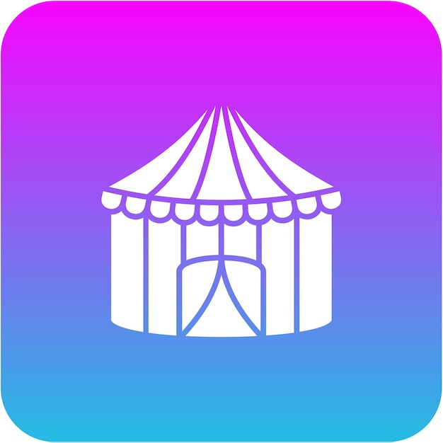 Circus Tent Icon