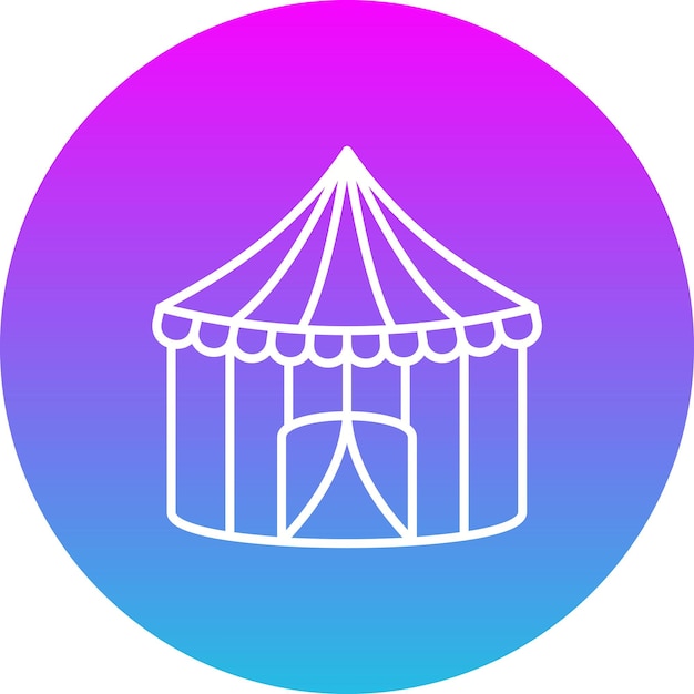 Circus Tent Icon