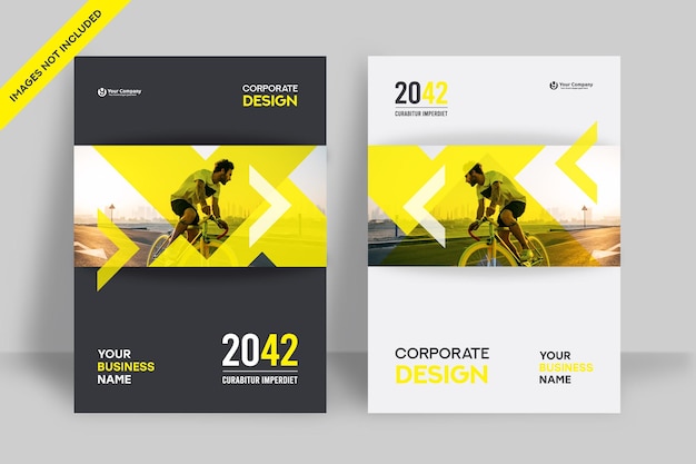 City Background Business Book Cover Design Template in A4. Can be adapt to Brochure, Annual Report, Magazine,Poster, Corporate Presentation, Portfolio, Flyer, Banner, Website.