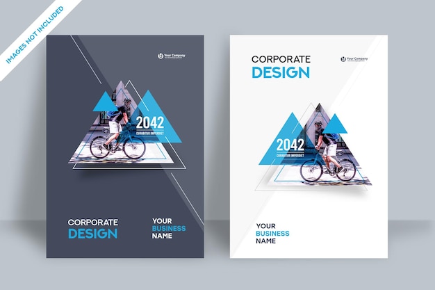 City Background Business Book Cover Design Template in A4. Can be adapt to Brochure, Annual Report, Magazine,Poster, Corporate Presentation, Portfolio, Flyer, Banner, Website.