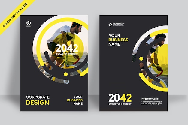 City Background Business Book Cover Design Template in A4. Can be adapt to Brochure, Annual Report, Magazine,Poster, Corporate Presentation, Portfolio, Flyer, Banner, Website.