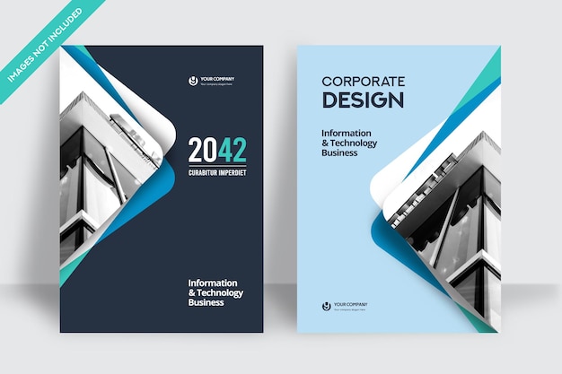 City Background Business Book Cover Design Template in A4 Can be adapt to Brochure Annual Report MagazinePoster Corporate Presentation Portfolio Flyer Banner Website