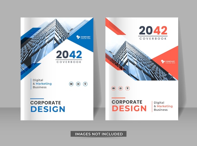 City background business book cover design template in a4 size can be adapt to flyer annual report magazine poster banner