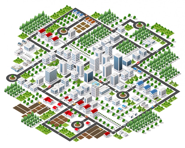 City megapolis structure