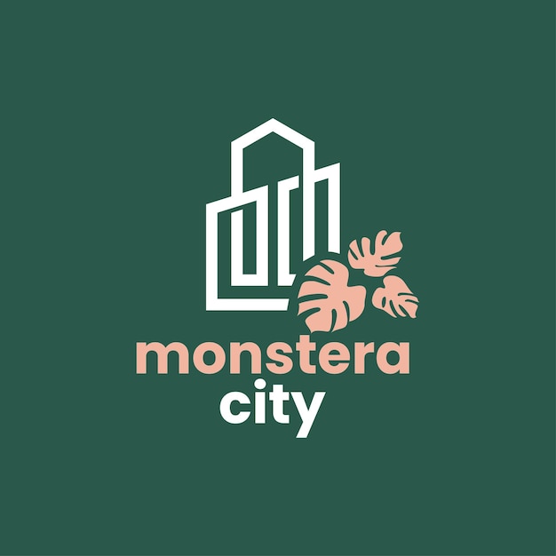 City Monstera Logo