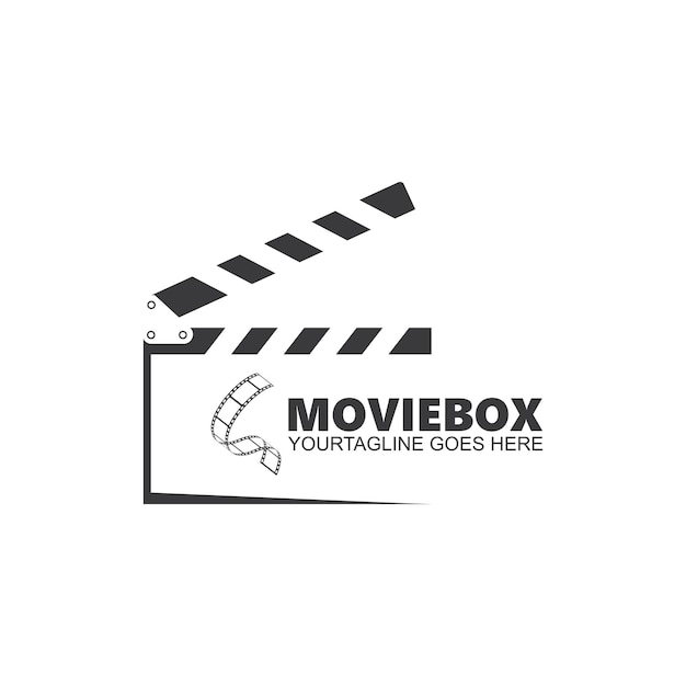 Clapperboard icon element vector illustration