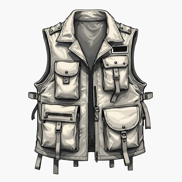 Vector classic bomber jacket sketch a bomber jacket with a front zip closure ribbed cuffs and a ribbed