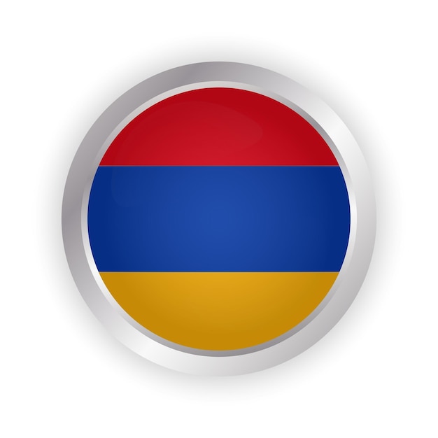 Classic flag of Armenia For your presentation