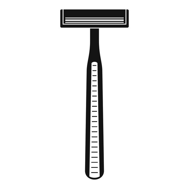 Vector classic razor icon simple illustration of classic razor vector icon for web design isolated on white background