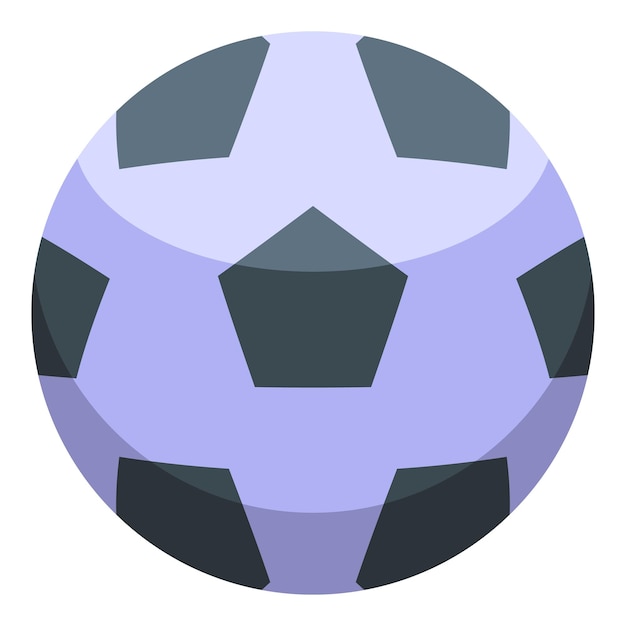 Vector classic soccer ball representing football game and sports