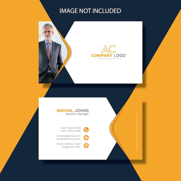 Classic Style Business Card Template