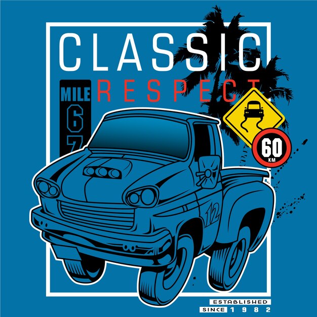 classic truck racing cars