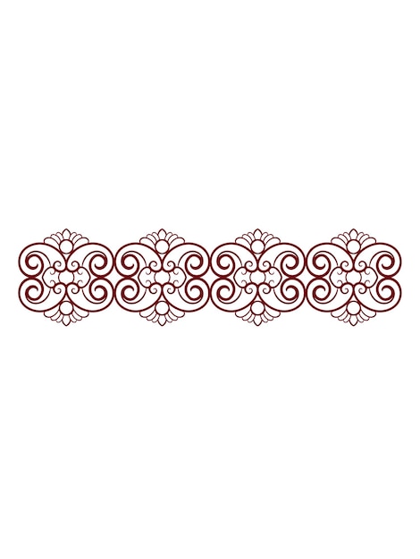 classic vintage carved ornament element design