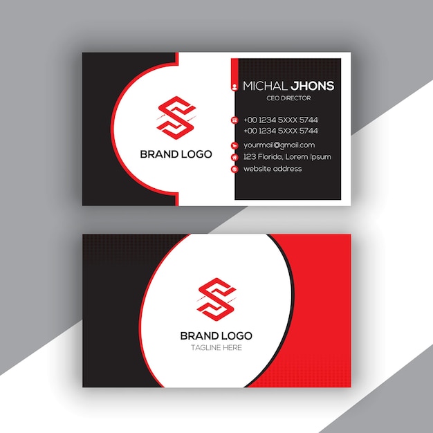 Clean Branding business card desgin template