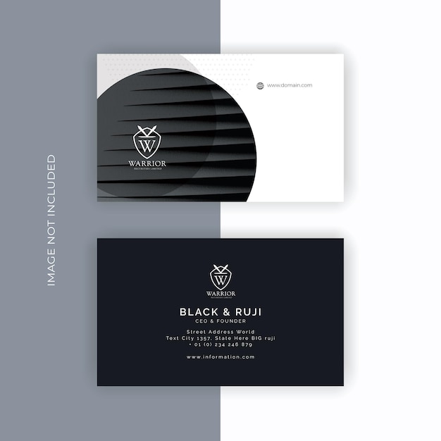 Clean Business Card Template