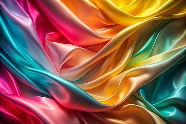 Vector clean colorful soft silk background