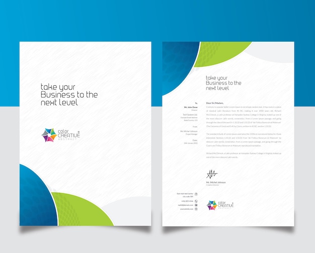 Clean Creative Letterhead