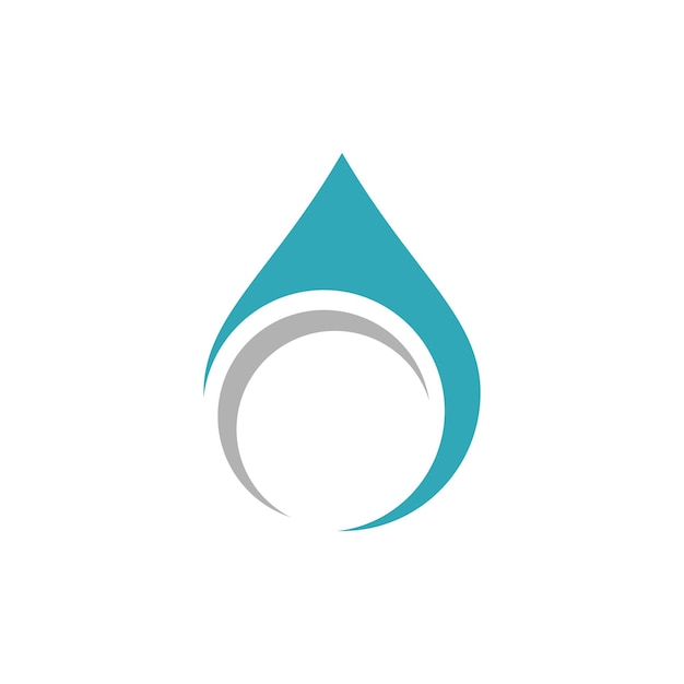 Clean Drop Water Vector Illustration Logo Template Illustration Design Vector EPS 10