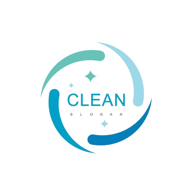 Vector clean logo design template