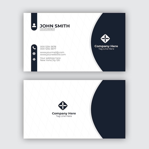 Clean Modern business card template