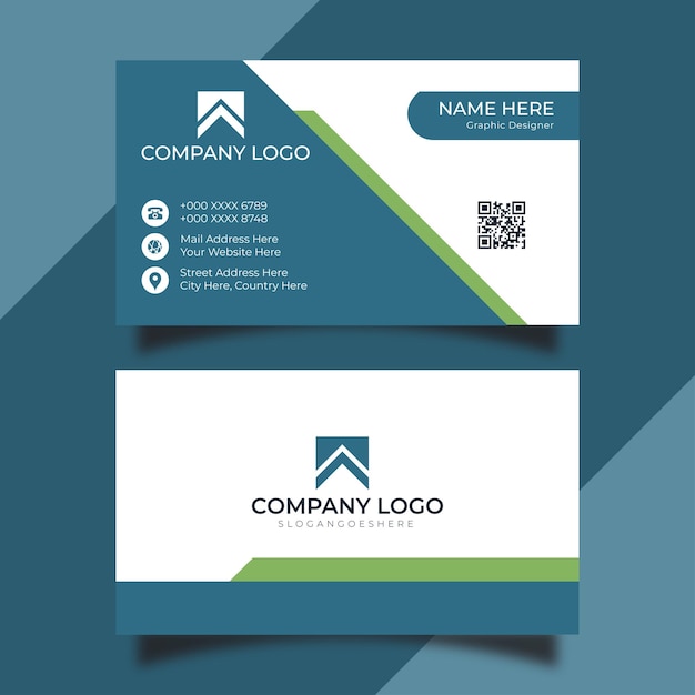 Clean Professional Business Card Design