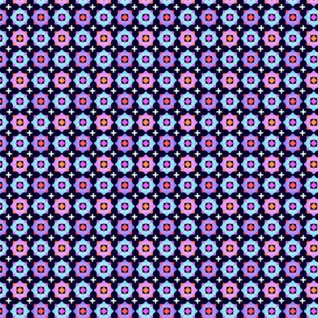 Clean Seamless textile or clothing floral pattern design