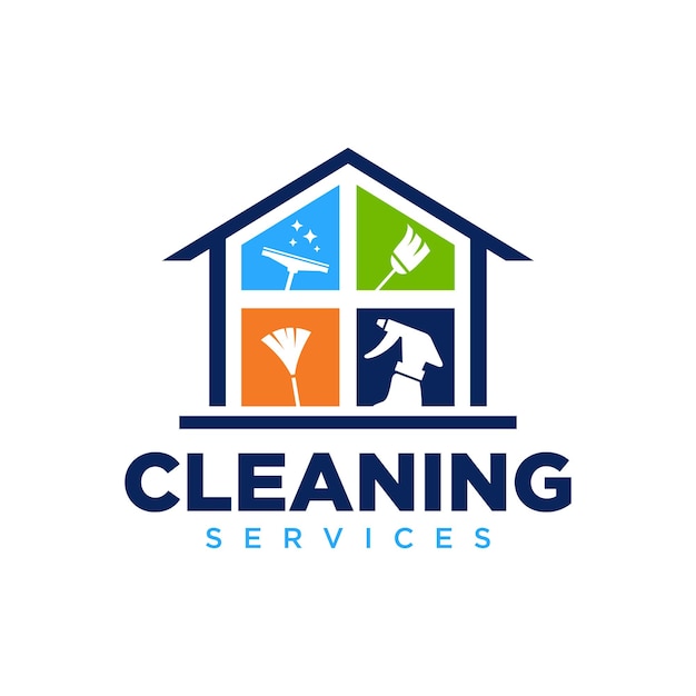 Clean Service Logo Template inspiration