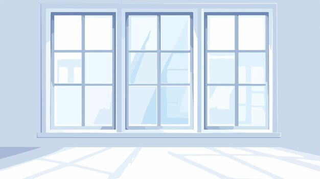 Vector clean white window background for professional use