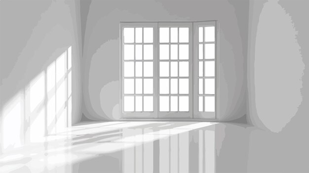 Vector clean white window background for professional use