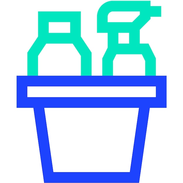 Cleaner Vector Icon Design Illustration