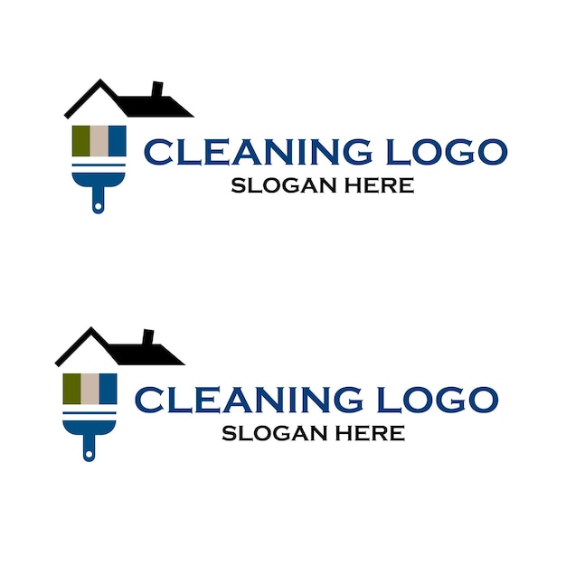 Cleaning logo vector