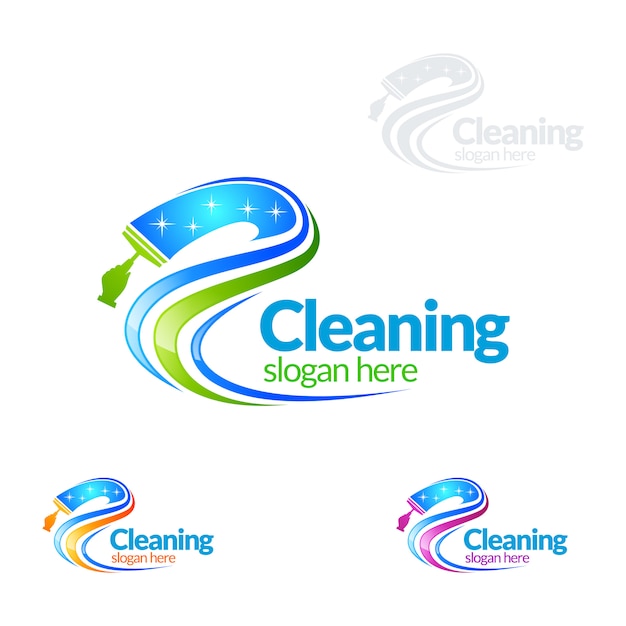 Cleaning Service Logo Design