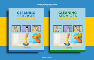 cleaning services flyers