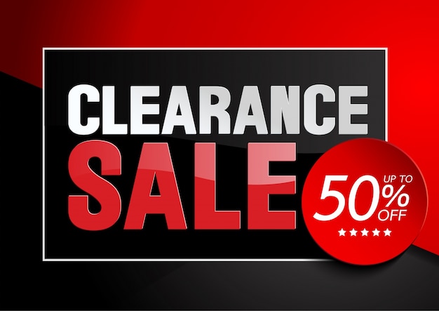 clearance sale