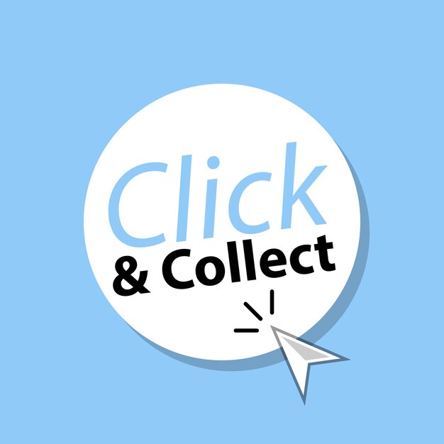 Click an collect with computer mouse pointer on stamp