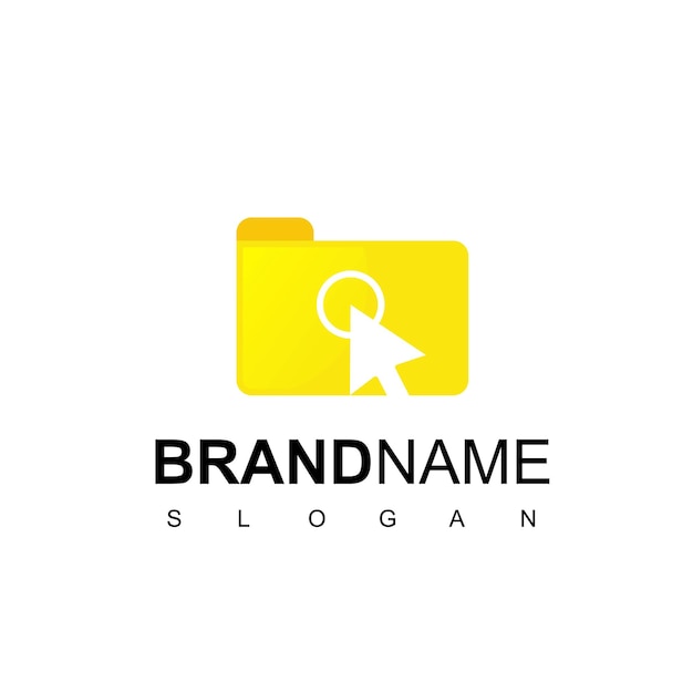 Click Document, Folder Logo Design Inspiration